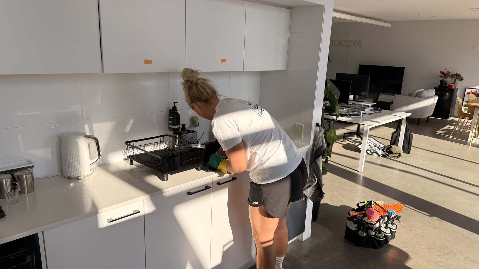 Office Cleaning Melbourne | Police Checked 2026 Withers Solutions cleaning a Melbourne workplace